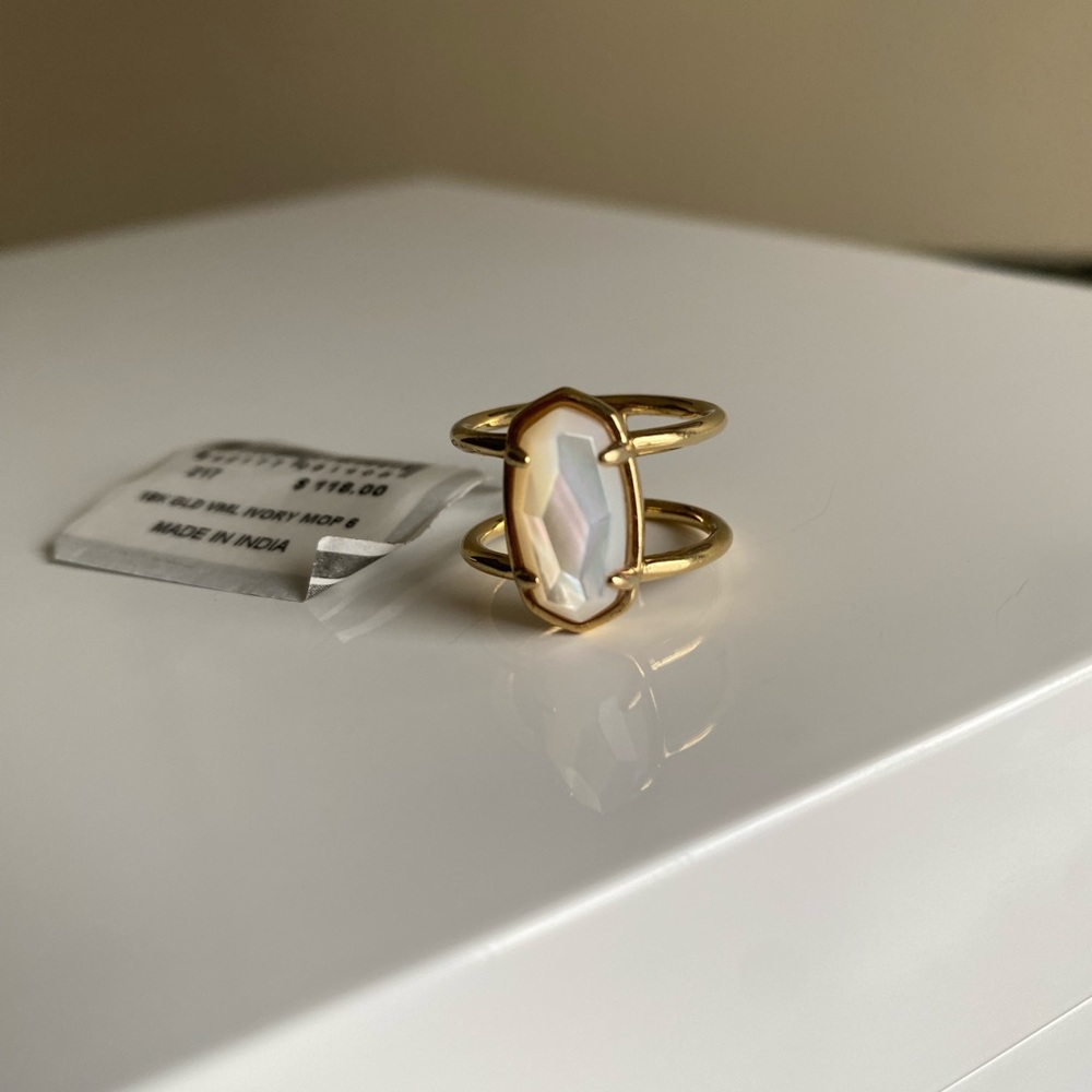 Kendra Scott 18k elyse ring